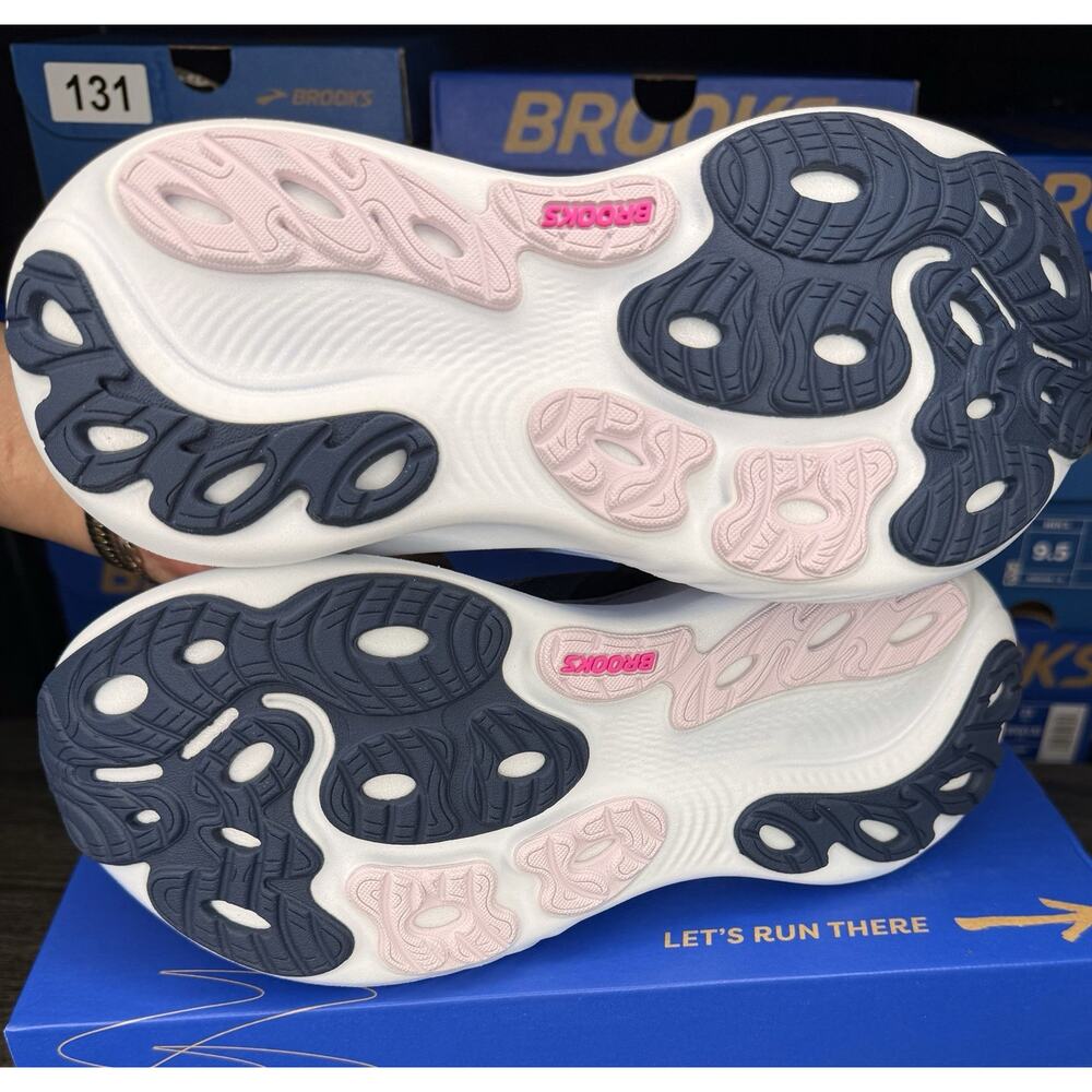 Brooks Adrenaline GTS 25 Spellbound Pink Womens 7.5 Running Shoes (137) - Picture 6 of 7